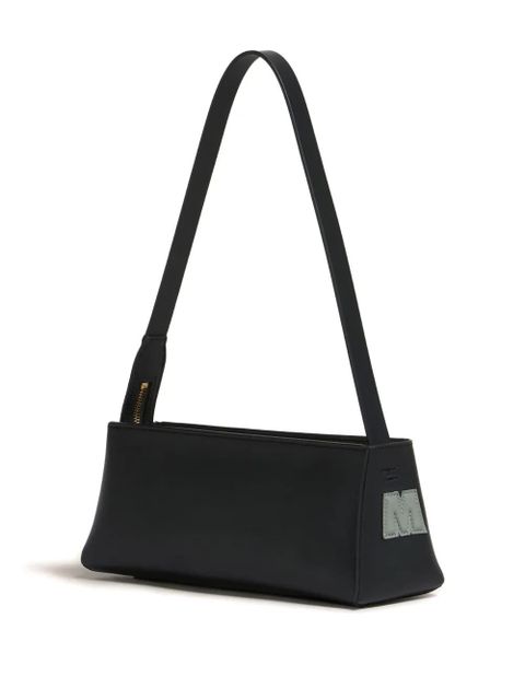 Marni Museo logo-appliqué shoulder bag - Black