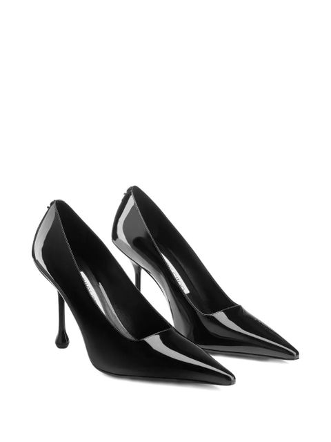 Jimmy Choo 95mm Ixia heeled pumps - Black - zdjęcie produktu nr 2