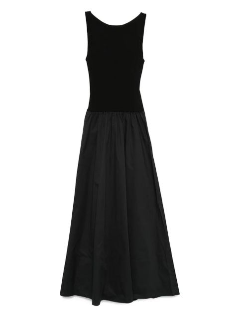 St. Agni panelled ribbed maxi dress - Black - zdjęcie produktu nr 1