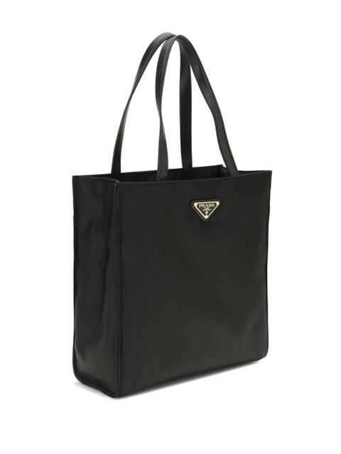 Prada logo-detail tote bag - Black - zdjęcie produktu nr 2