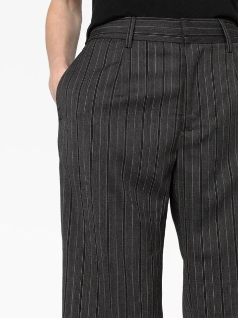 Alessandra Rich pinstriped tailored trousers - Grey