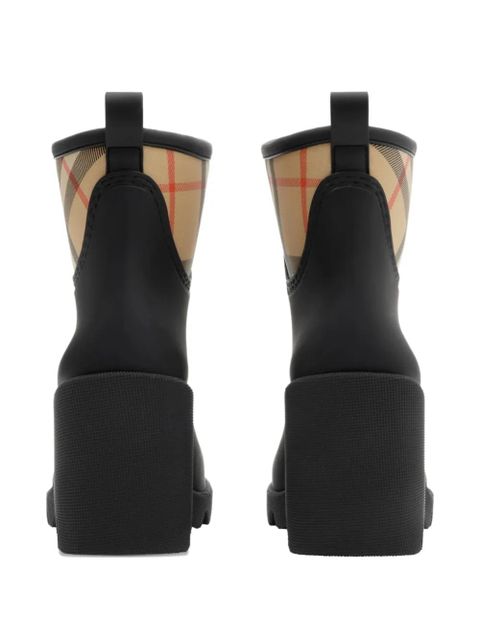 Burberry 125mm Marsh rain boots - Black