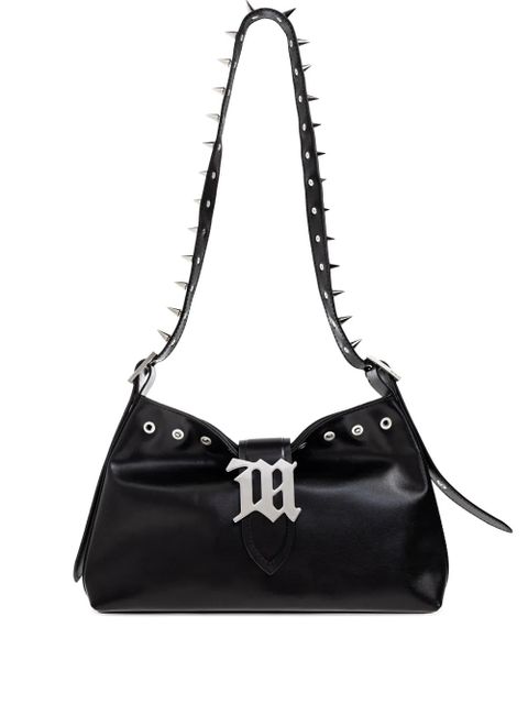 MISBHV studded logo-detail shoulder bag - Black - zdjęcie produktu nr 1