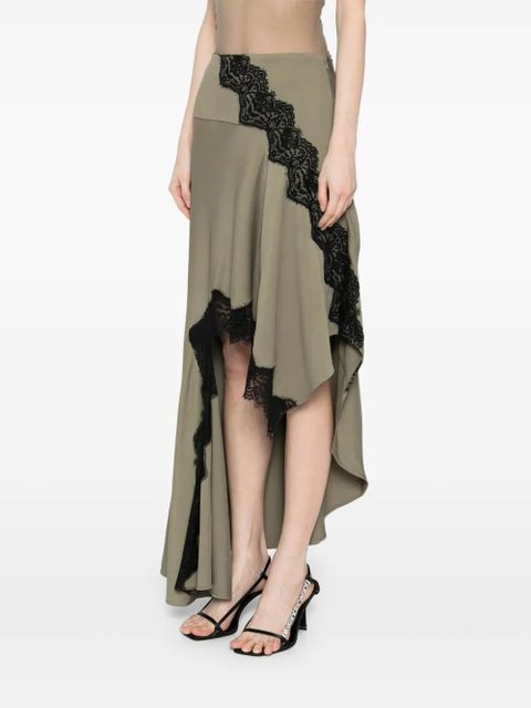 Christopher Esber Verner asymmetric skirt - Green