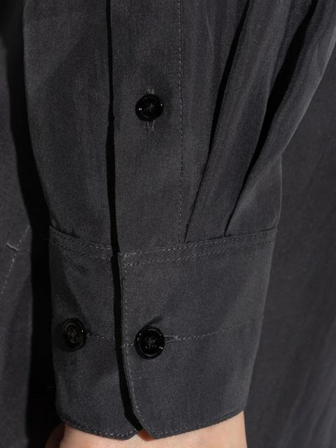 LEMAIRE pocket button shirt - Black