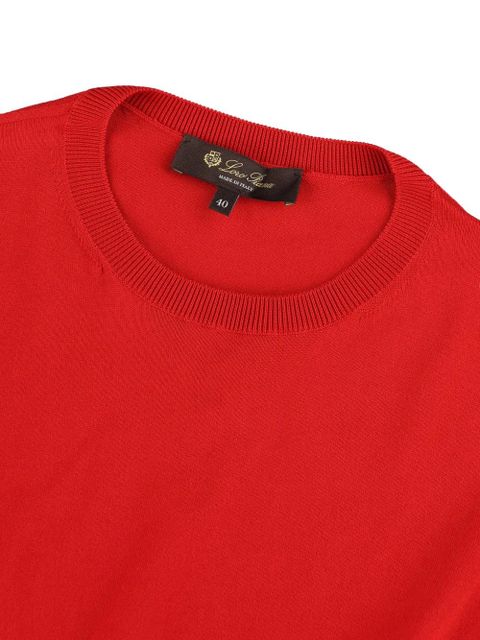 Loro Piana Angera crew-neck T-shirt - Red