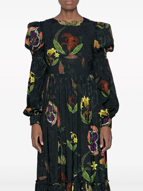 Agua By Agua Bendita Secreto Marina maxi dress - Black