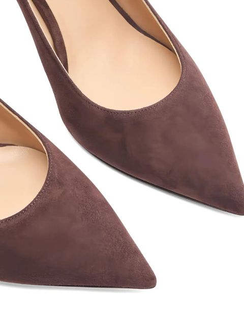 Casadei 80mm slingback pointed-toe pumps - Brown - zdjęcie produktu nr 2