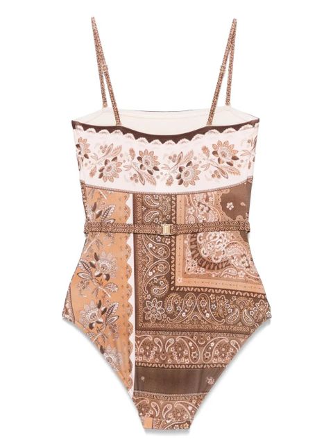 ZIMMERMANN Lucky swimsuit - Brown - zdjęcie produktu nr 2