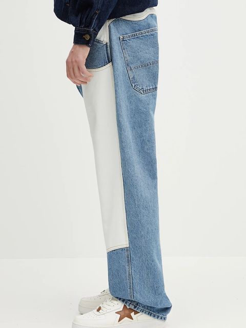 Aries jeansy Patchwork Western Carpenter Jeans