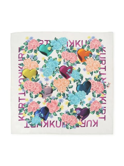 Kurt Geiger London chusta jedwabna - zdjęcie produktu nr 2