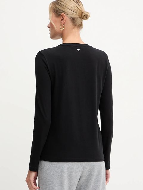 Weekend Max Mara longsleeve ALIAS kolor czarny 2525946042600