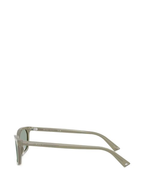 Jimmy Choo rectangle sunglasses - Green