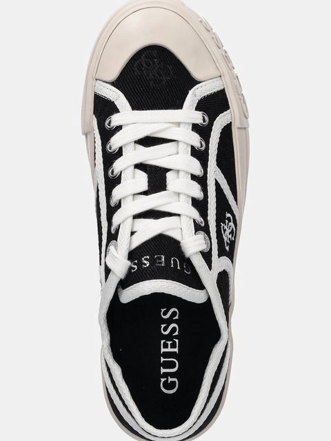 Guess tenisówki ISSAH kolor czarny FLPISS FAL12