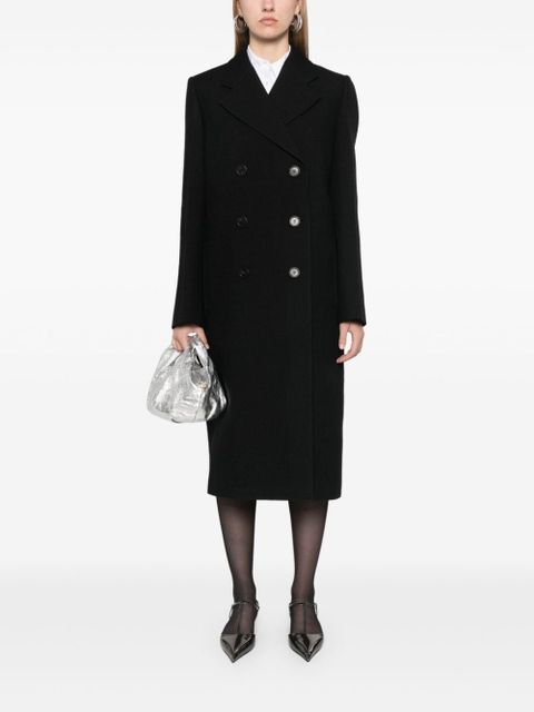 Prada virgin wool coat - Black