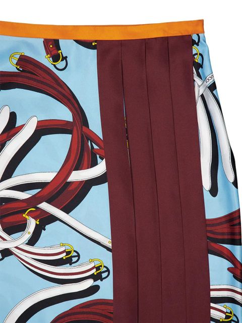 Gucci Belt Series skirt - Blue