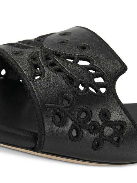 Jimmy Choo Ariane flat sandals - Black