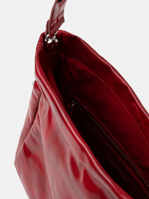 Desigual torebka REPRISE RED VALENTI kolor czerwony 25WAXPCA