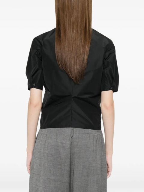 Jil Sander pointed-collar shirt - Black