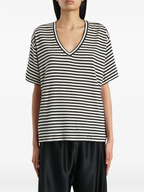 KHAITE Linda T-shirt - Neutrals