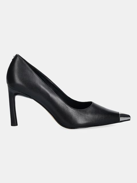 MICHAEL Michael Kors szpilki skórzane Kasia High Pump kolor czarny 40R6KAHP3L.001