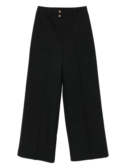 Moncler pleated wide-leg trousers - Black - zdjęcie produktu nr 1