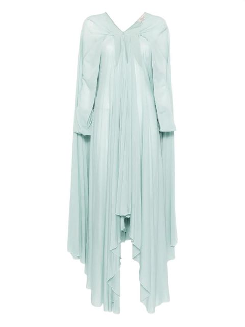 Blumarine ruffled dress - Blue - zdjęcie produktu nr 1