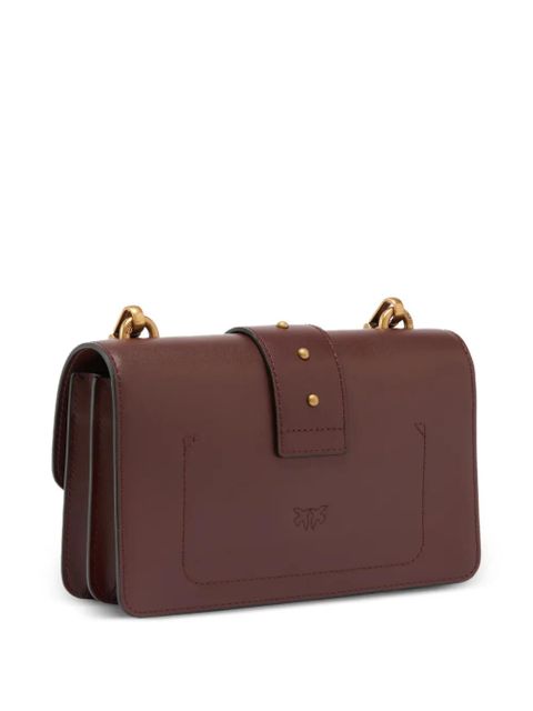PINKO small Love Bag One leather shoulder bag - Red - zdjęcie produktu nr 2
