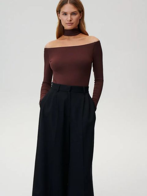 Undress Code body Drunk in Love Thong damska kolor brązowy gładka 808