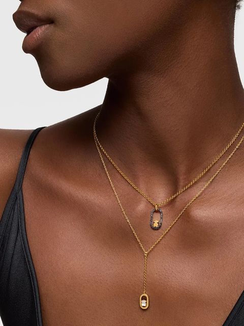 Tous naszyjnik srebrny pozłacany