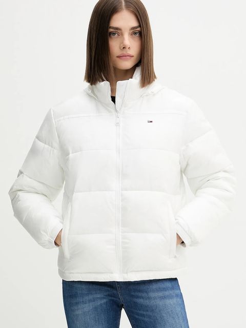 Tommy Jeans kurtka kolor biały zimowa DW0DW21619 - zdjęcie produktu nr 1