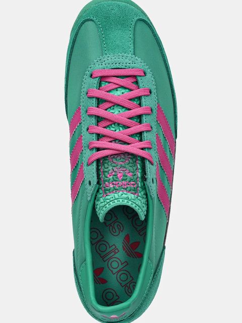 adidas Originals sneakersy SL 72 OG damskie kolor zielony JQ6417