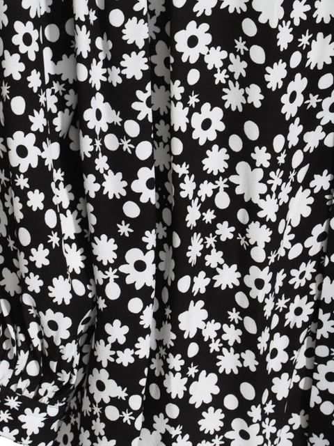 Marni floral-print blouse - Black