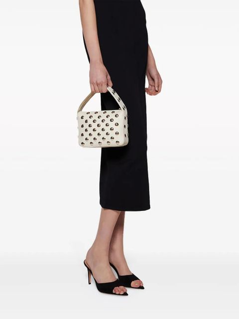 KHAITE small Elena stud-embellished bag - White
