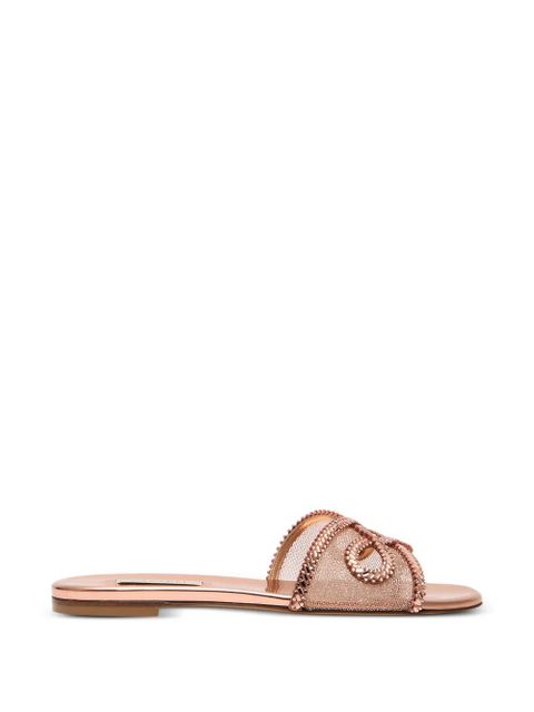 Casadei ballerina embellished sandals - Pink - zdjęcie produktu nr 1
