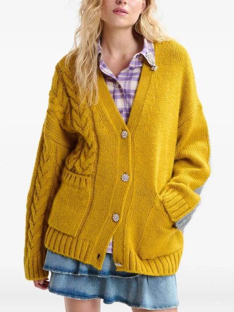 Essentiel Antwerp Jokes cardigan - Yellow