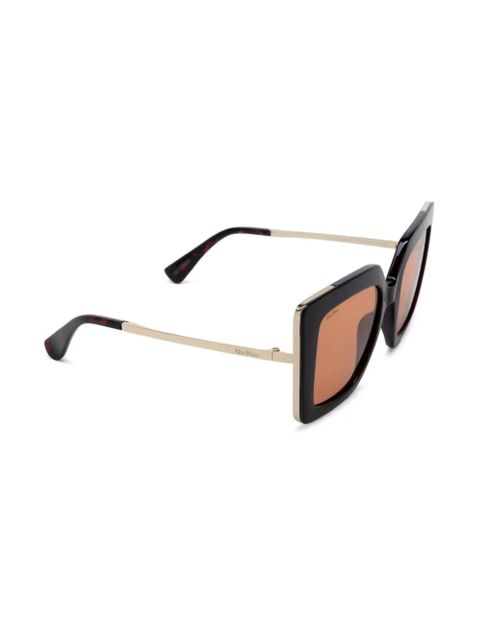 Max Mara Eyewear DESIGN4 square-frame sunglasses - Red - zdjęcie produktu nr 2