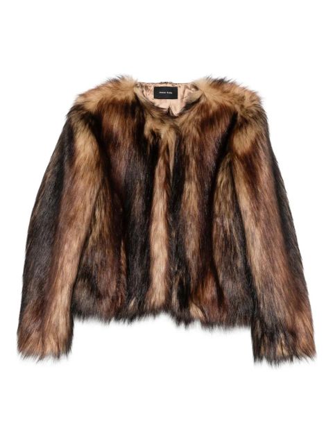 Simone Rocha faux-fur jacket - Brown - zdjęcie produktu nr 1