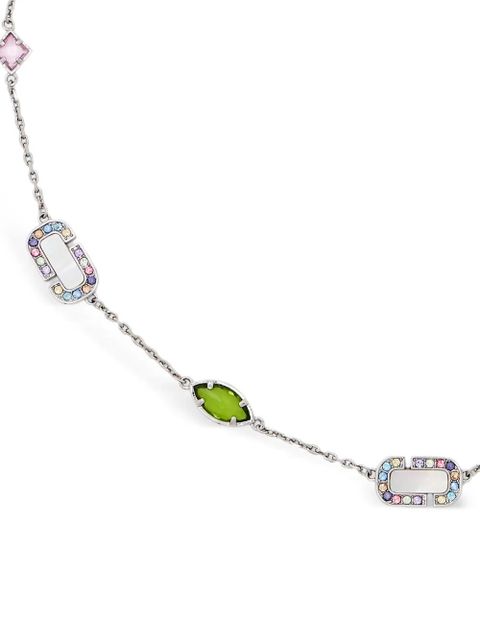 Marc Jacobs crystal-embellished necklace - Silver