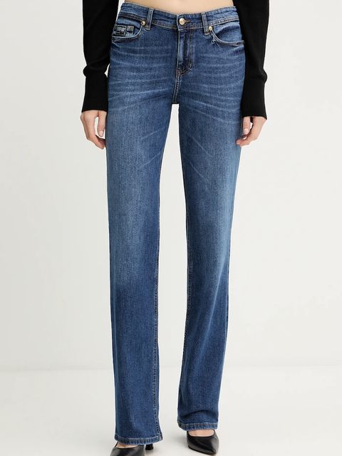 Versace Jeans Couture jeansy damskie high waist 79HAB581 CDWAC - zdjęcie produktu nr 1