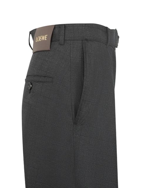 LOEWE belted trousers - Grey