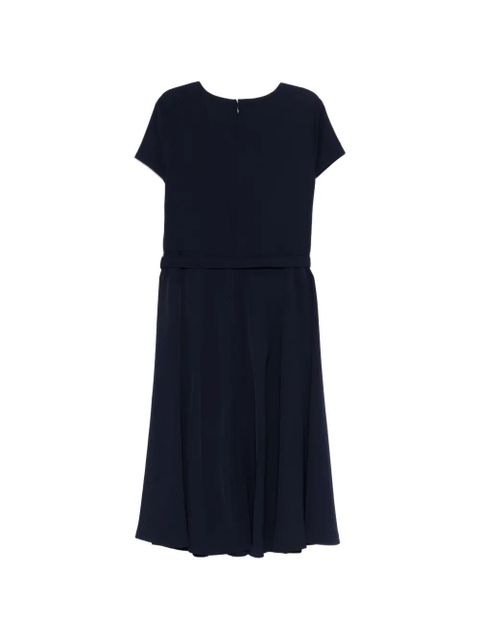 Lauren Ralph Lauren belted A-line midi dress - Blue - zdjęcie produktu nr 2