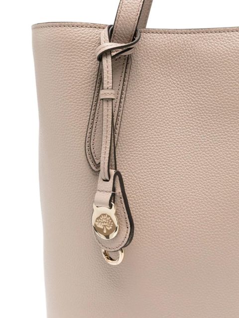 Mulberry grained-leather tote bag - Neutrals