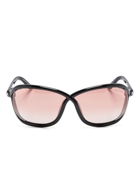 TOM FORD Eyewear Fernanda butterfly-frame sunglasses - Black - zdjęcie produktu nr 1
