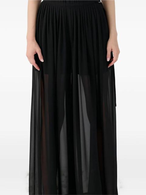 Eleh pleated palazzo pants - Black - zdjęcie produktu nr 1