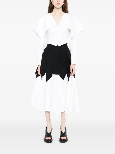 A.W.A.K.E. Mode poplin skirt - White - zdjęcie produktu nr 2