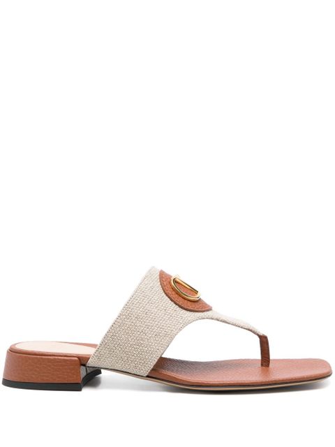 Valentino Garavani VLogo Signature sandals - Neutrals - zdjęcie produktu nr 1