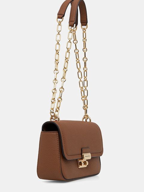 MICHAEL Michael Kors torebka skórzana kolor brązowy 30R6G2RL5L