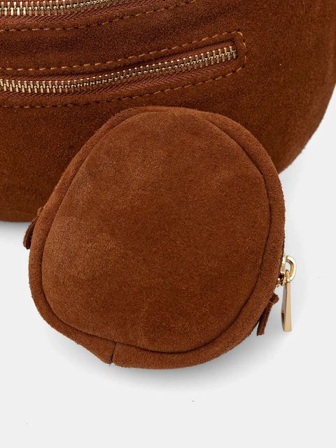 Answear.LAB nerka zamszowa kolor brązowy