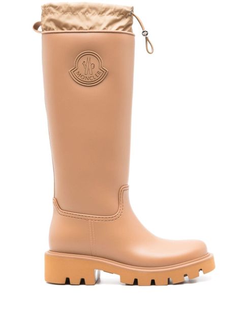Moncler Kickstream waterproof knee-high boots - Brown - zdjęcie produktu nr 1